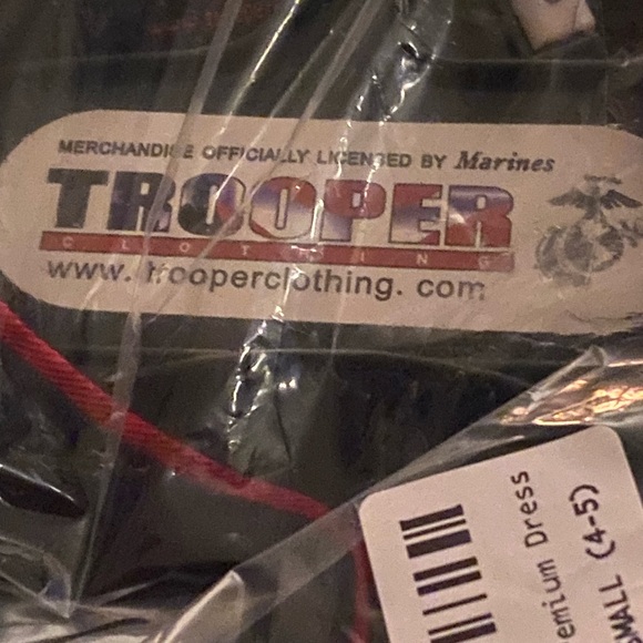 Children's Trooper Clothing Marine Military Style Jacket set XS-NWT - Picture 4 of 4